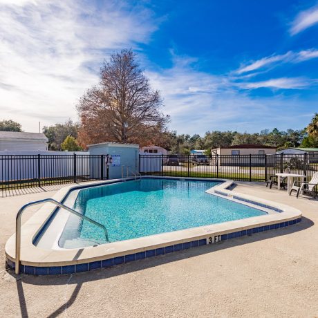 community swimming pool